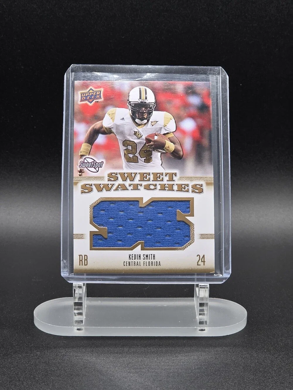 2010 Upper Deck Ncaa Sweet Spot - Sweet Swatches Kevin Smith #SSW-44 (MEM)